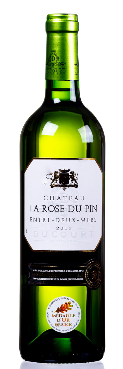 Vinho Branco Château La Rose Du Pin Bordeaux Blanc 2019