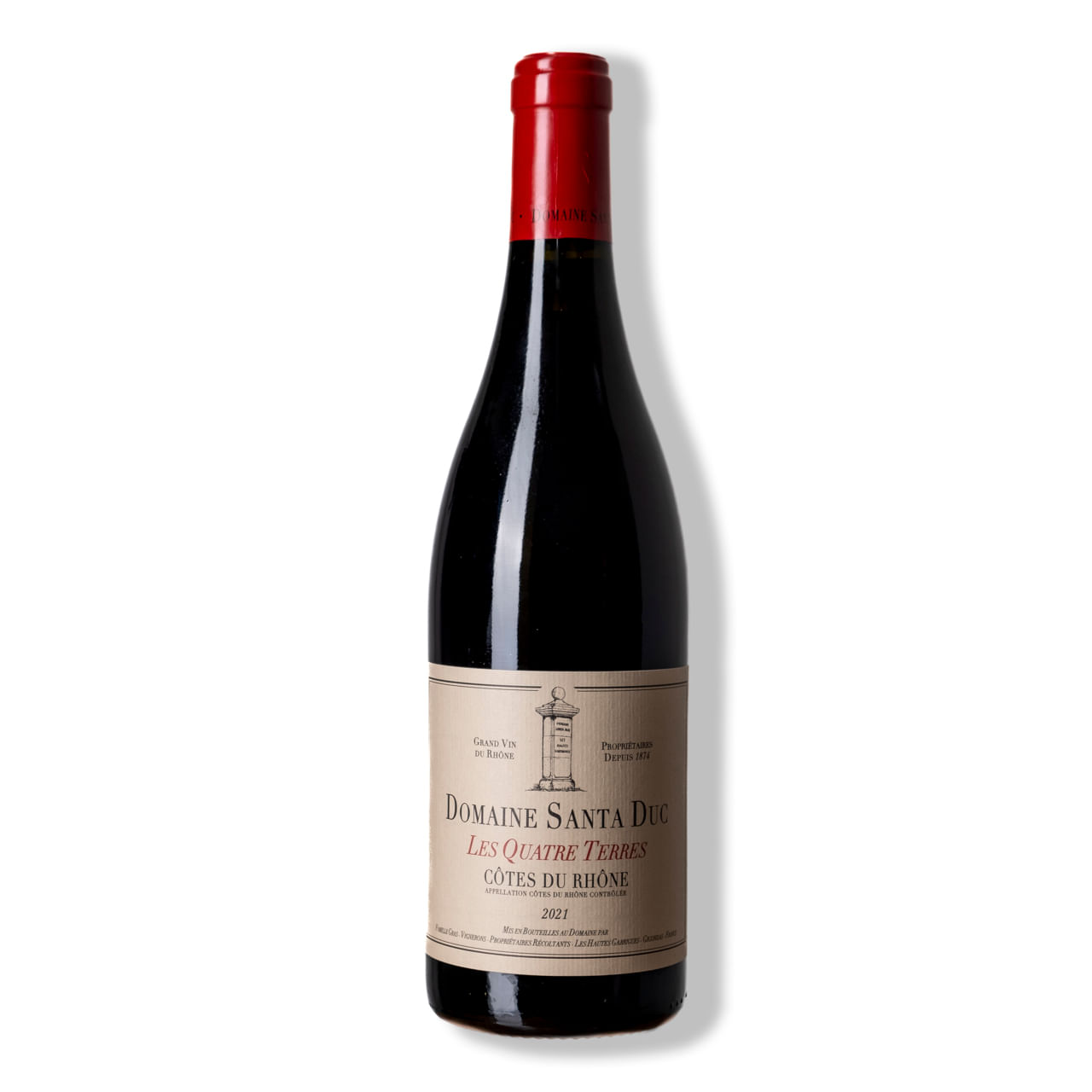 Vinho_Tinto_Les_Quatre_Terres_Grand_Vin_Du_Rhone_2021_FRSDT2101N