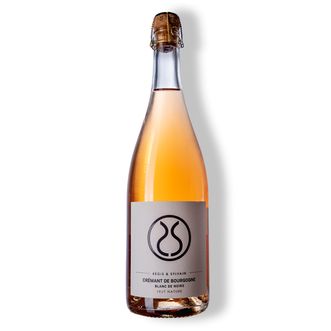 Vinho Espumante Rosé Crémant de Bourgogne Blanc de Noirs Nature 2018