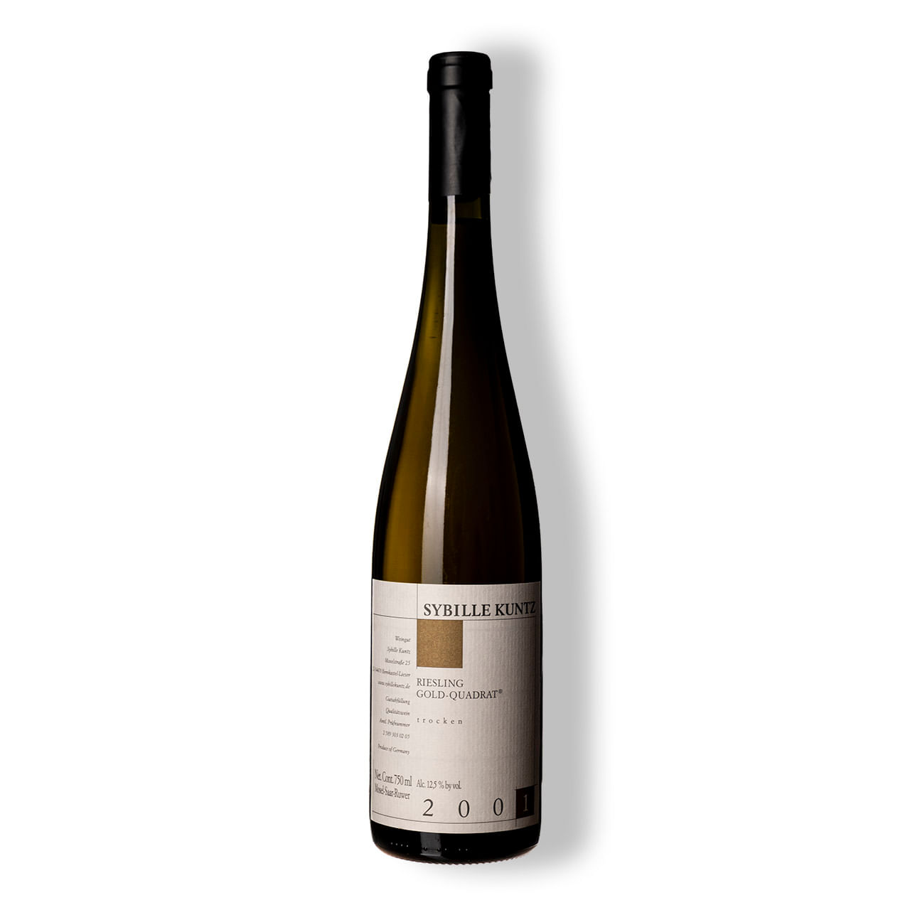 Vinho_Branco_Riesling_Gold_Quadrat_Gutsabfullung_Qualitatswein_2001_DESKB0101N