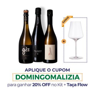Kit Domingão - Churrasco + 2 Taças Flow